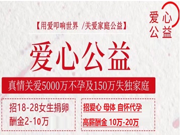 龙川捐卵助孕生子 爱心志愿者招募